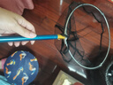 不锈钢抄网可折叠网头伸缩杆捞鱼网网兜便携式钓鱼专用抄鱼网 1m 25cm 蓝色1米2节+25网头 实拍图