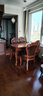 艾米河 欧式实木餐桌椅组合美式橡木雕花长餐桌大桌子吃饭桌子1.4/1.6米 1.3米餐桌+4把皮拉扣餐椅 实拍图