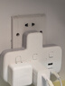 公牛（BULL）USB转换插头/品字形一转二带USB /转换插座 适用于卧室、厨房 2位分控带2USB口 GN-96023U 实拍图