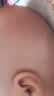 婴儿静音防水理发器婴儿理发器宝宝剪发器儿童电动防水理发器器电动推剪婴童剃头神器 咕米白便携装送大礼包 实拍图
