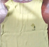 童泰夏季宝宝衣服轻薄上衣透气男女儿童无痕吊带背心2件装绿色100cm 实拍图