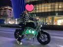 暴风骑士青少年电动摩托车两轮小电摩6-16岁单驱可坐大人生日礼物S9尊享黑 实拍图