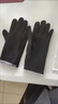 回力（Warrior）手套冬天女男士骑行手套加绒保暖手套防寒防风户外骑开车棉手套 黑色 均码 实拍图