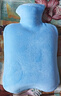兜市精选热水袋注水暖水袋大号灌水暖手宝男女生月经热敷暖肚子暖脚暖宝宝 天蓝色【1000ml】 实拍图