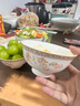 传世瓷碗碟套装家用景德镇欧式骨瓷碗筷陶瓷器吃饭套碗盘子中式 天鹅湖60件 60头豪华套装 实拍图
