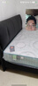 喜临门真皮艺双人大床主次卧室现代简约软靠包尼亚pro[床架] 极光黑+光年护脊3.0床垫-偏硬 1.8*2米 实拍图