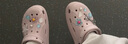 卡骆驰（CROCS）洞洞鞋贝雅男鞋女鞋轻便耐磨一脚蹬拖鞋休闲鞋|10126 卵石色-2V3 39 (240mm) 实拍图