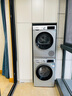 西门子（SIEMENS）iQ300洗烘套装 10kg 智能除渍  强效除螨 滚筒洗衣机+10kg 热泵烘干机  108AW+D80W 家电国家补贴 实拍图