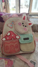 艾欣儿儿童背包女孩幼儿园书包女小中大班卡通男双肩包男童3-6岁可爱宝 粉色 实拍图