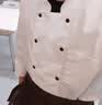 耐典厨师工作服男女长袖酒店餐饮后厨食堂烘焙秋款厨师服单上衣 4XL 实拍图