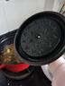 苏泊尔SUPOR 珐琅锅汤锅22cm铸铁锅炖锅2.8L酒红ET22MF01-R  实拍图
