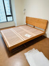 木邻小岛床现代简约全实木床日式单人樱桃木床家用卧室双人床1.8米2米 小岛床（全实木+榉木床板） 1800*2000 实拍图
