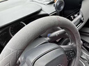 宜创汽车方向盘套冬季翻毛皮毛绒夏季超薄四季适用防滑吸汗通用车把套 【圆形】丰田卡罗拉锐放锋兰达 实拍图