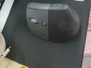 罗技（Logitech）Lift无线蓝牙鼠标 人体工学系列垂直静音鼠标 Vertical立式中小手电脑办公鼠标双模Mac 多设备家用 Lift左手版 实拍图