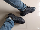 森馬男鞋2025秋季新款休闲百搭老爹鞋男士跑步运动鞋子青少年轻便软底 黑金单鞋 44 实拍图