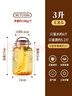 美厨（MAXCOOK）泡酒瓶泡酒坛 玻璃泡菜坛子密封罐家用酿酒密封药酒罐6斤MCTC0586 实拍图