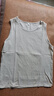 左斯客日系简约亚麻背心男夏季透气薄款坎肩大码宽松沙滩麻布无袖 卡其色 L 实拍图