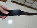 稻草人（MEXICAN）皮带男平滑扣真牛皮男士腰带商务休闲裤带生日礼物送男朋友情人节 简约【无牙内穿】105-125cm可选 实拍图