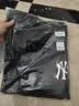 NEW ERA纽亦华加绒卫衣男女同款MLB立体胶印NY宽松套头衫 13338671-黑色 XL 实拍图
