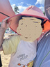 kocotreekk树儿童防晒帽防紫外线宝宝遮阳帽夏季男童女童太阳帽沙滩大帽檐 实拍图