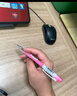 派通（Pentel）【热门商品】AX105W糖果色自动铅笔 0.5mm不易断芯学生绘图考试用活动铅笔尾带橡皮 紫色单支装 实拍图