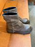 ZHR堆堆短靴女2025新款厚底雪地靴美拉德裤管马丁靴女KN191A棕色37 实拍图