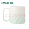 星巴克（Starbucks）清透薄荷绿款徽章马克杯390ml桌面杯陶瓷水杯子圣诞礼物 实拍图