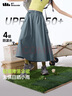 蕉下（beneunder）半身裙女士A字裙百褶中长款防晒防泼水工装伞裙2025新款春秋WR237 实拍图