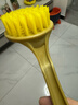 户外烧烤小麦秸秆长柄锅刷不沾油去污清洁刷可挂式灶台瓷砖洗锅刷 1个(福利) 实拍图