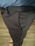罗蒙（ROMON）休闲裤男商务休闲时尚职业西装裤弹力修身百搭裤子男装藏青色35 实拍图