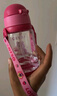 迪士尼（Disney）儿童水杯男孩直饮夏季杯小学生带吸管幼儿园女童俩盖水壶 草莓熊吸管杯直饮杯2盖夏款520ml 实拍图