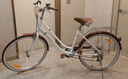 邦德·富士达 自行车女式24/26寸学生成人城市通勤复古淑女单速/7级变速买菜车 24寸钢架单速 奶咖色 实拍图