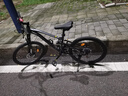 凤凰（Phoenix）上海凤凰软尾山地车自行车学生公路男变速双减震越野青少年赛车 钢架/辐条魅影灰【双减震/全轴承】 24寸24速【适合身高138-168cm】 实拍图