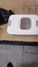 京东物流 家用翻盖装米桶五谷杂粮密封桶防虫防潮食品级密封桶 透明白 22斤【专享】 实拍图