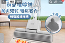 妙洁胶棉拖把27cm杆长122共1头滚轮式懒人家用一拖净免手洗海绵吸水 实拍图