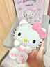 参趣kitty硅胶拍拍小夜灯充电卧室床头儿童伴睡氛围灯生日毕业季礼物 KT【轻拍/遥控】1200mAh 实拍图
