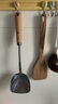 宜家（IKEA）VARDAGEN瓦达恩带盖中式烧菜锅铁锅家用炒菜燃气灶专用 带盖中式炒菜锅+锅铲 30cm 实拍图