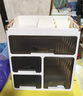 京东物流 化妆品收纳盒梳妆台置物架桌面高级感整理抽屉柜 特大号4层-升级款（3层抽屉+1层顶部置物架） 透明白 实拍图
