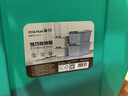 茶花塑料衣物收纳箱棉被整理箱58L 绿色 3个装 带轮 实拍图