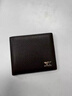 七匹狼（SEPTWOLVES）钱包男士真皮正品短款钱夹2025新款皮包头层牛皮夹爸爸卡包证件包 光面银狼标-黑色【专柜礼盒】 实拍图