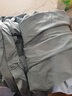 海澜之家（HLA）床上三四件套纯棉水洗棉麻裸睡亲肤床上用牛奶绒床单床笠被套被罩 【速干不缩水】A类裸睡-刺绣灰 四件套被套2*2.3m 床单款 2.3*2.45 实拍图