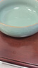 涵青堂青瓷圆口洗 龙泉陶瓷功夫茶具配件杯洗茶洗茶渣烟灰缸花盆小鱼缸 大号哥窑粉青（开片） 实拍图