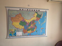 【正版 升级精装版】2025 中国地图挂图+世界地图挂图 套装共2张 高清印刷防水覆膜带挂杆挂绳 大尺寸1.5米*1.1米 学生办公室书房家庭装饰挂图挂画墙贴精美装饰 实拍图