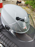 Andes HELMET3c认证电动摩托车头盔男四季女士夏季头盔安全帽四季通用夏天半盔 哑灰双镜款【升级3C中片】 均码 实拍图