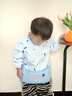 爱宝适儿童罩衣秋冬长袖款婴儿吃饭围兜宝宝罩衣防水反穿蔚蓝星航 G035 实拍图