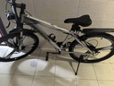 凤凰自行车成年人男女变速自行车青少年单车越野公路车学生山地自行车 钢架/全套轴承/建大轮胎/三刀灰 24速26寸【适合155-185cm】 实拍图
