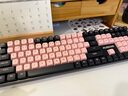 阿斯盾HOLA111无线机械键盘鼠标套装一带二多键无冲低延时办公游戏女生高颜值机械键鼠套装黑粉 实拍图