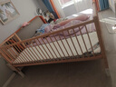 秋莹可升降榉木拼接床实木儿童床婴儿床加宽拼接大床小孩床边床拼接床 三护栏+5cm椰棕床垫(高度可调节) 可升降长180宽80高35【60护栏】 实拍图