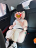 怡戈（Ekobebe）城堡椅儿童安全座椅增高垫3-12岁大童车载汽车便携式简易 樱花粉 实拍图