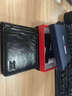 七匹狼真皮钱包男士【漆皮防盗刷】三折叠2026新款生日礼物送爸爸老公 实拍图
